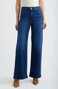 PAIGE Anessa High Waist Wide Leg Jeans