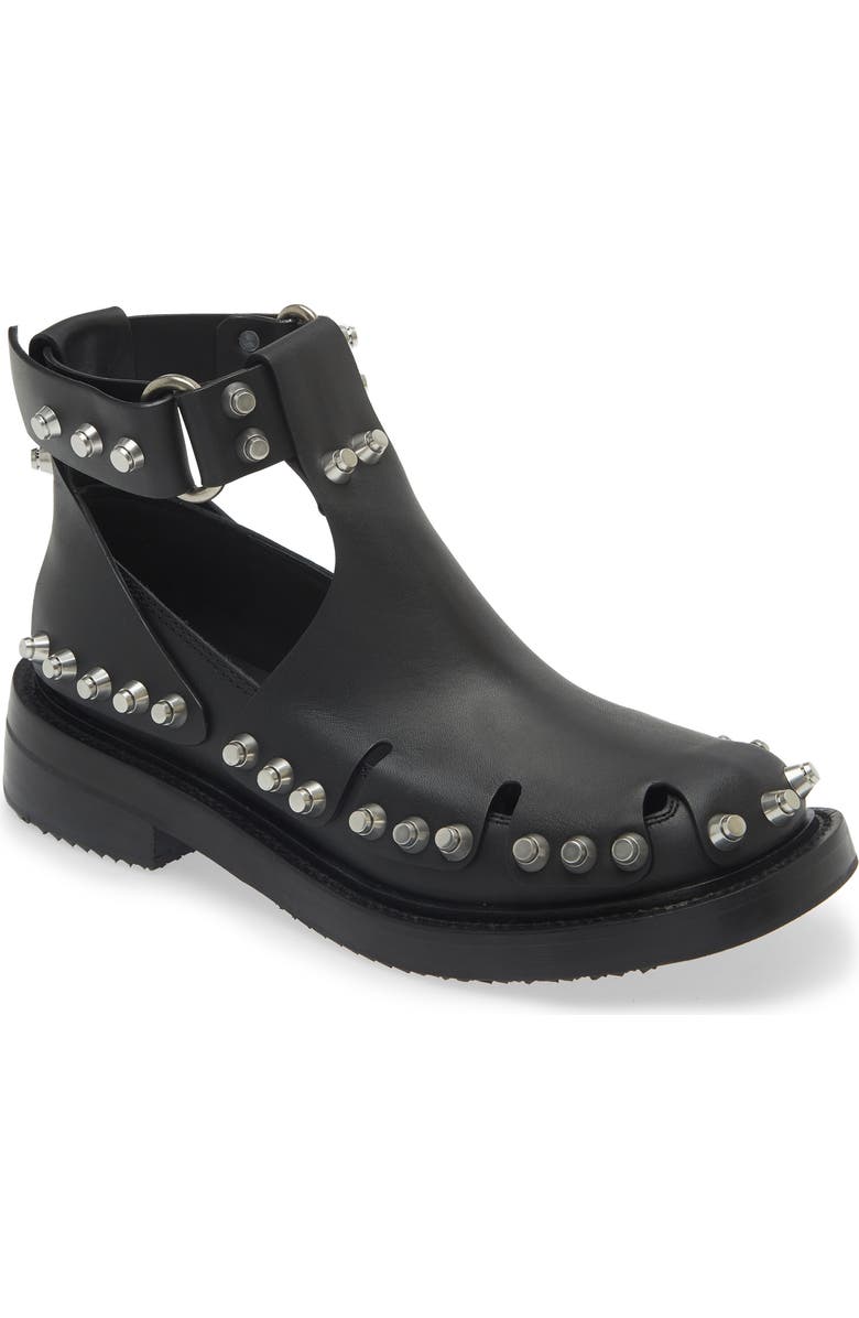 Alexander Wang Dixon Studded Cutout Bootie, Main, color,