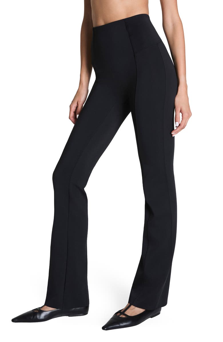 SPANX<sup>®</sup> Micro Flare Leggings, Alternate, color, Classic Black