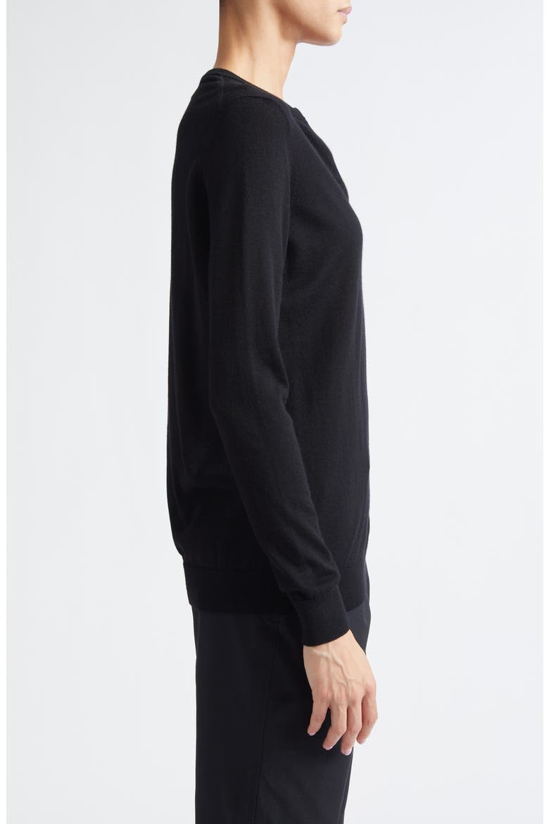 Mallory Half Zip Sweater, Alternate, color, BLACK