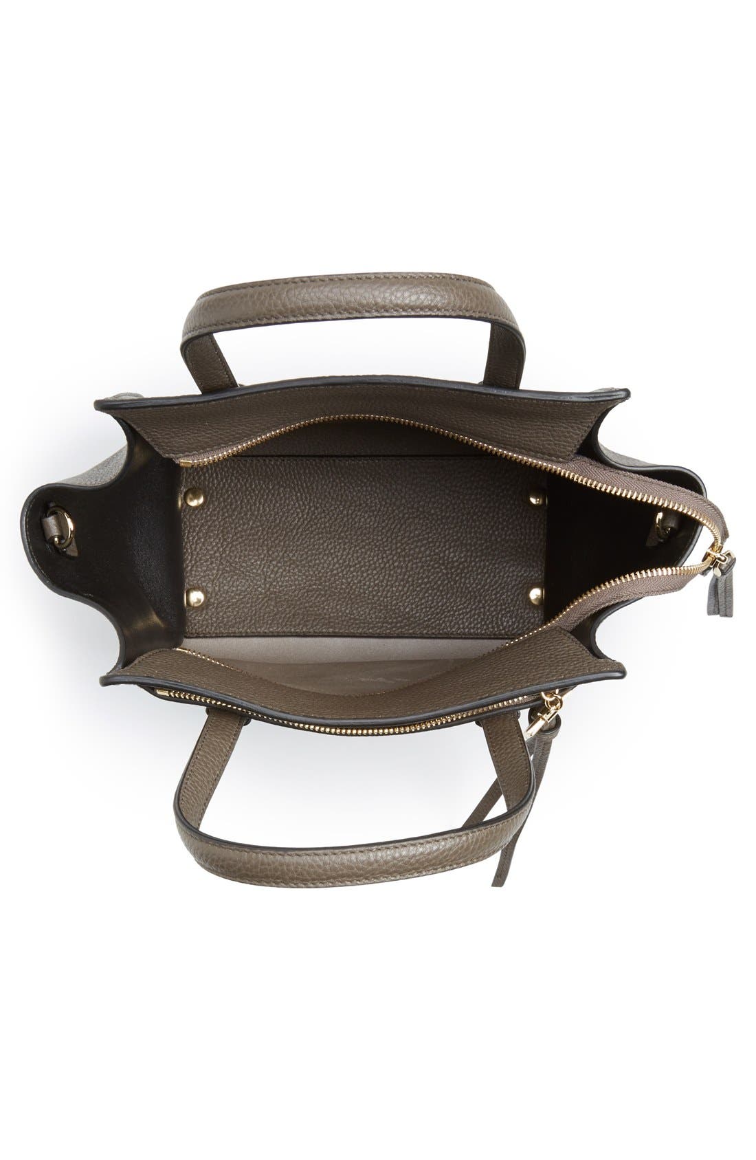 FERRAGAMO Salvatore Ferragamo 'Mini Amy' Calfskin Leather Tote, Alternate, color, 