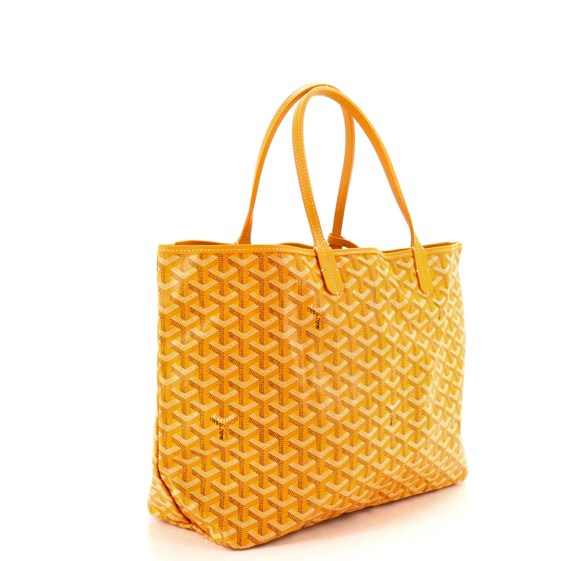 Pre-Owned Goyard Saint Louis Tote Coated Canvas PM, Alternate, color, Orange