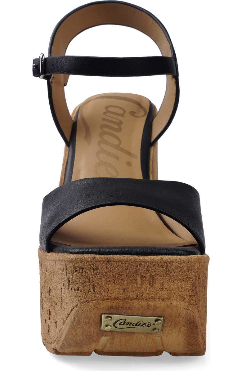 Candie
s Zulina Water Resistant Wedge Platform Sandal, Alternate, color,