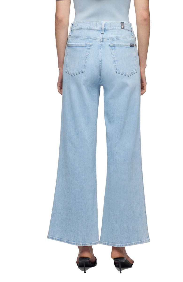 7 For All Mankind Lotta High Waist Ankle Wide Leg Jeans, Alternate, color, 