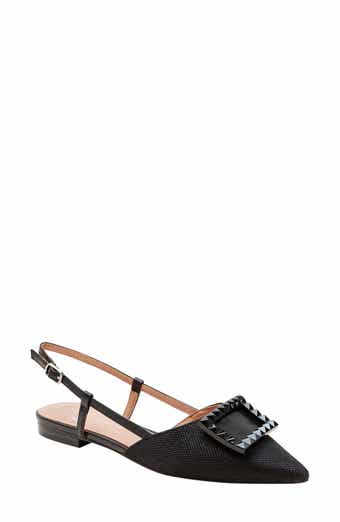 Ganni Chunky Buckle Slingback Ballerina Flat (Women) | Nordstrom Ganni Chunky Buckle Slingback Ballerina Flat (Women) | Nordstrom