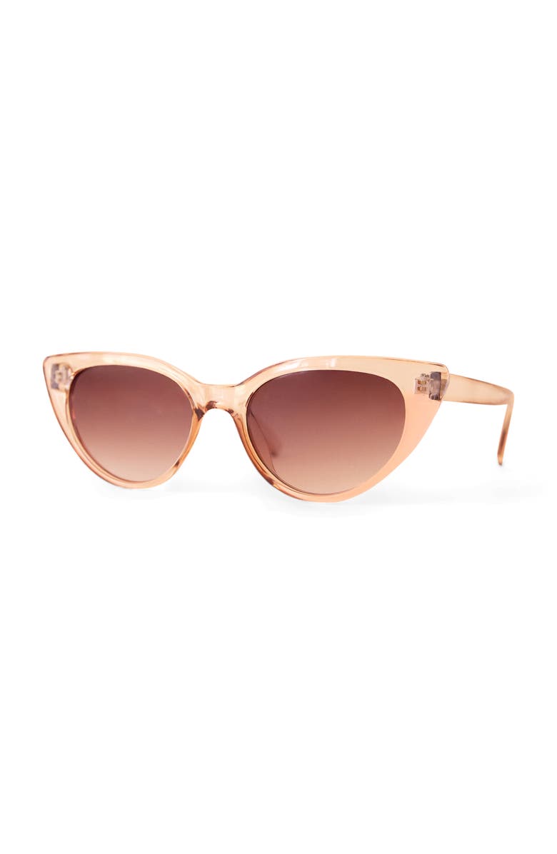 Sunshine Studios Frenchie Sunglasses, Main, color, Champagne