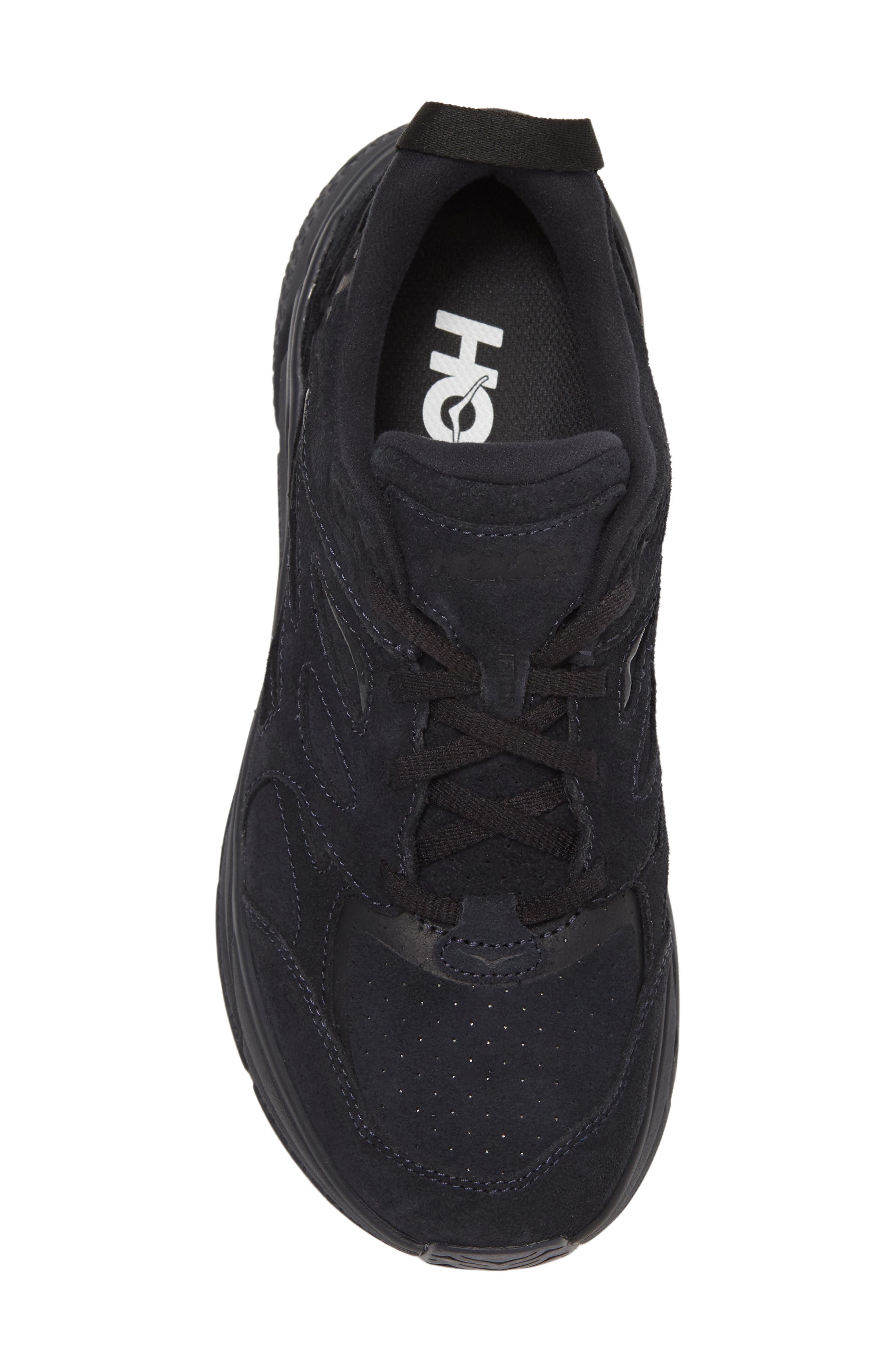 HOKA Clifton L Sneaker, Alternate, color, Black / Black