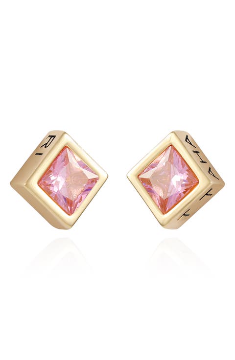 Cubic Zirconia Stud Earrings
