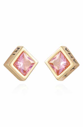 T Tahari Cubic Zirconia Stud Earrings