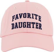 Favorite Daughter All Caps Logo Baseball Cap