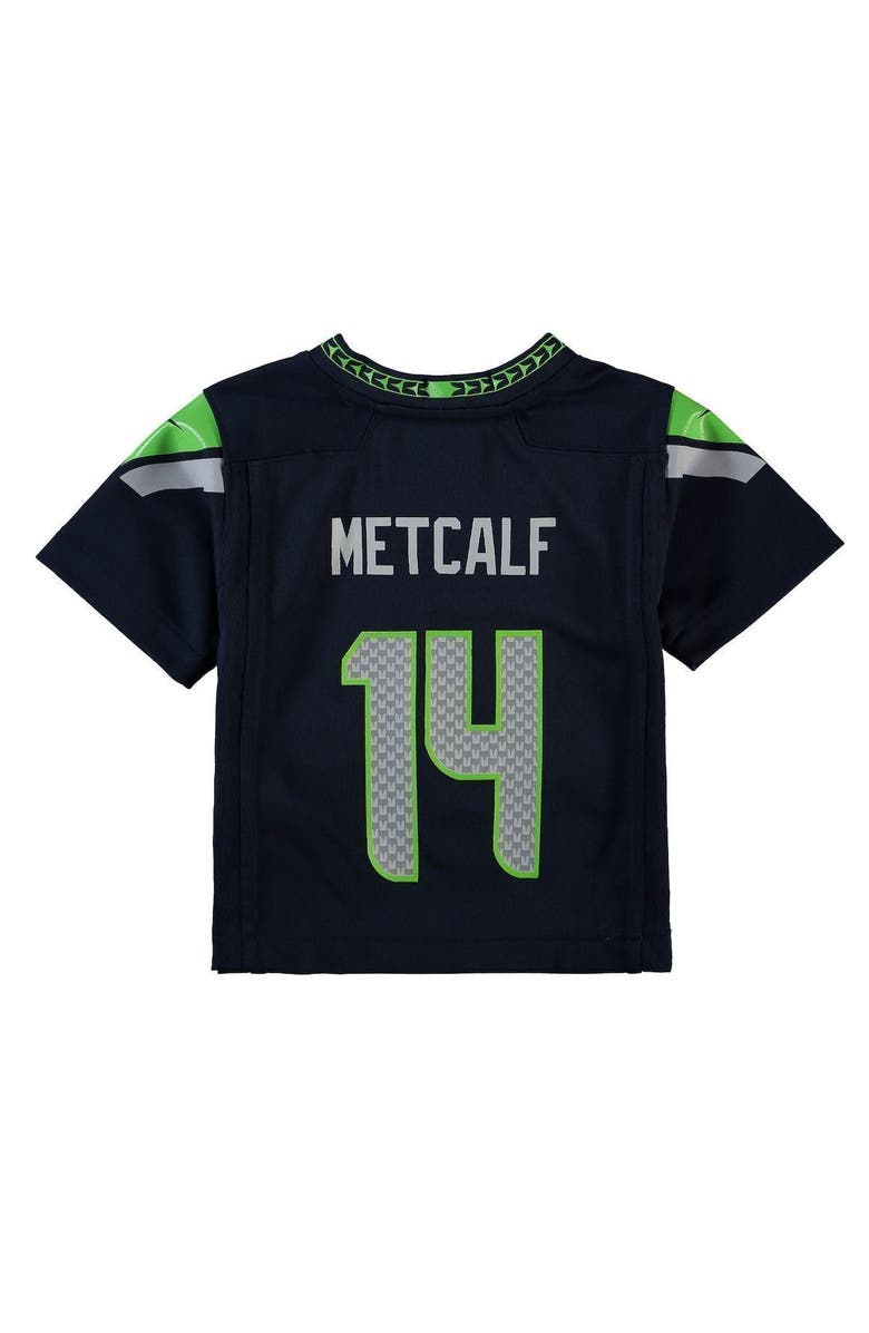 Nike Infant Nike DK Metcalf College Navy Seattle Seahawks Game Jersey, Alternate, color, Navy