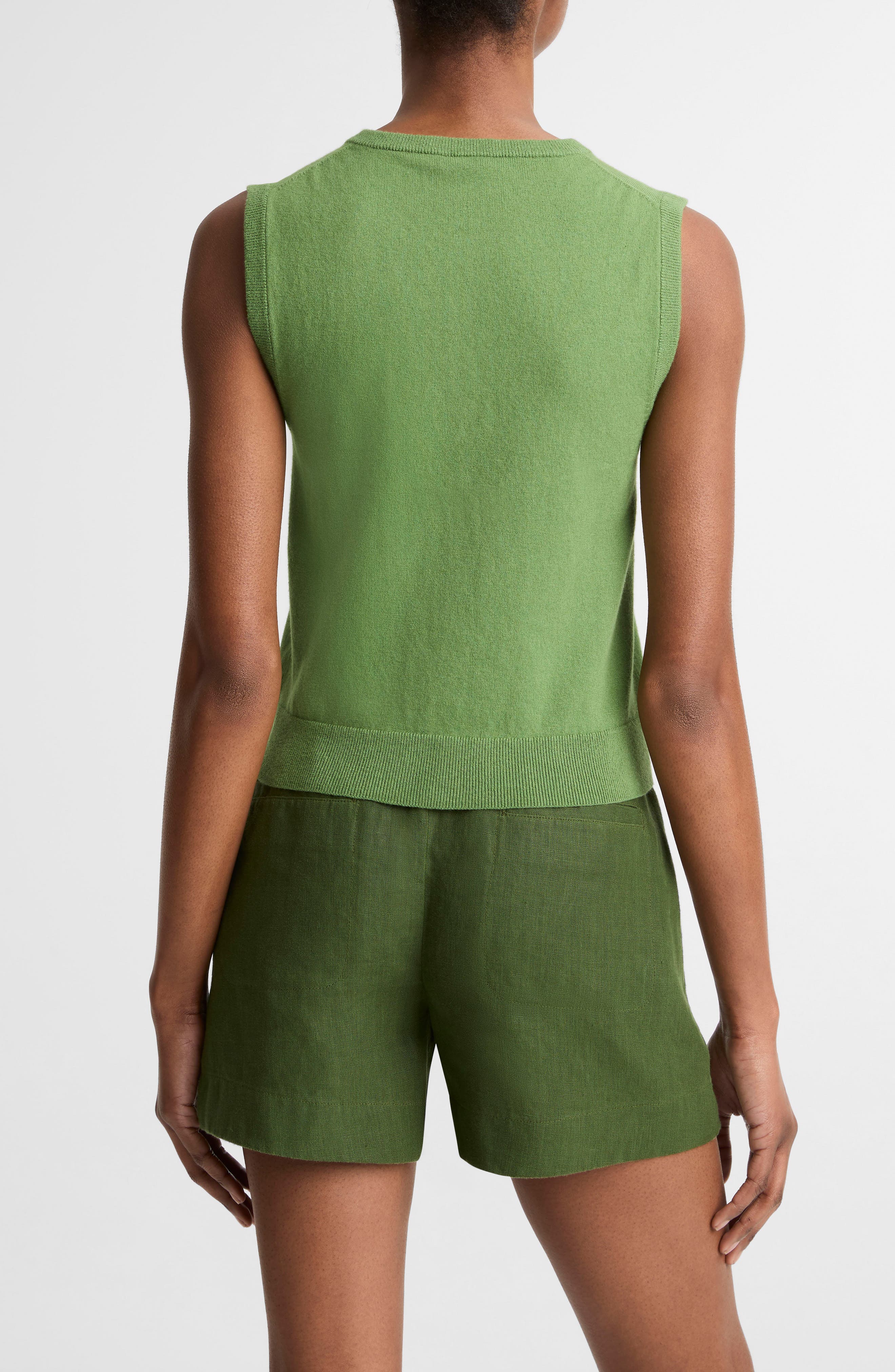 Button Front Sweater Vest - image 4