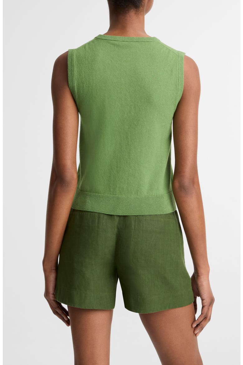 Button Front Sweater Vest, Alternate, color, GARDEN