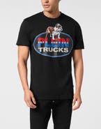 PHILIPP PLEIN Round Neck T-Shirt Bulldog Men