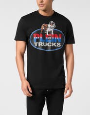 PHILIPP PLEIN Round Neck T-Shirt Bulldog Men