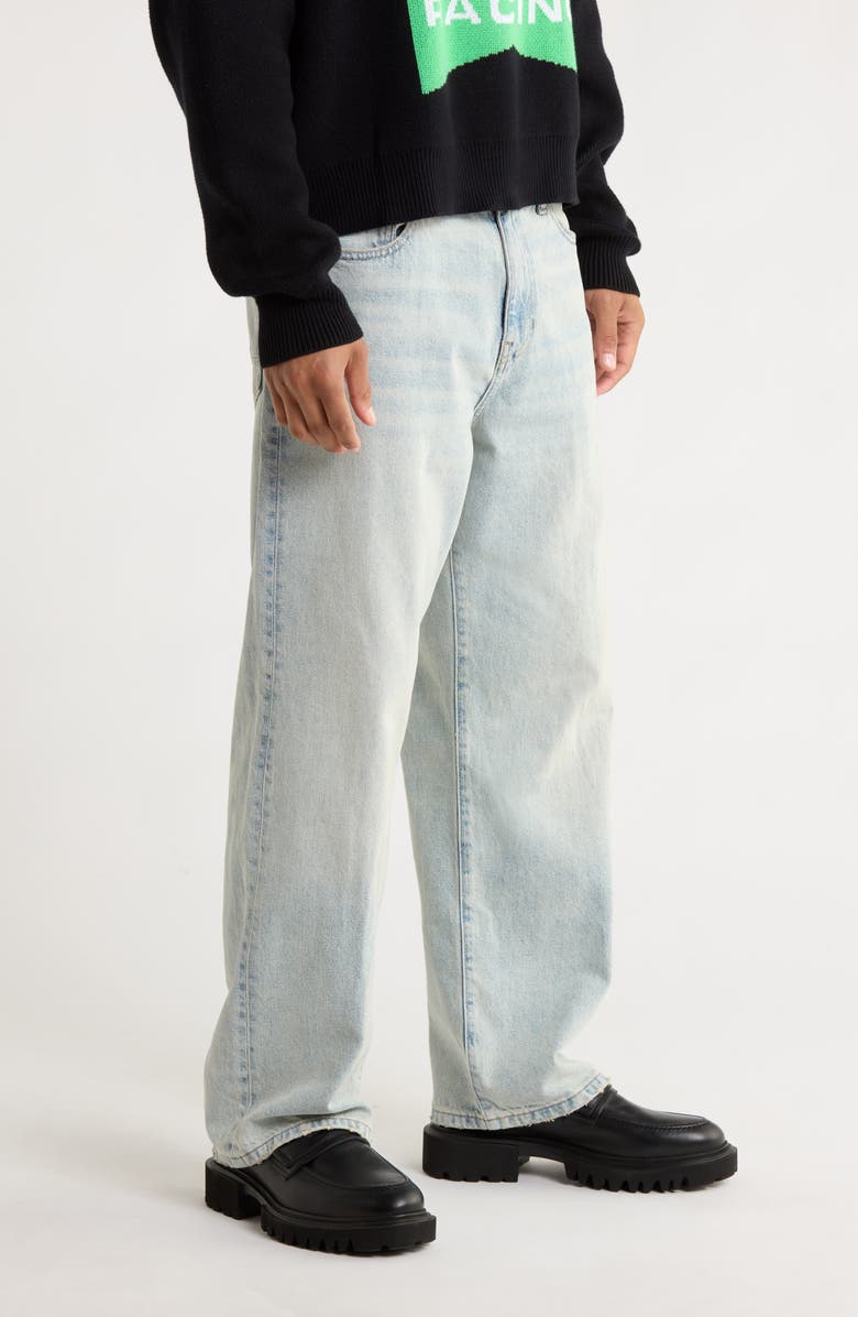 PacSun Noah Baggy Jeans, Alternate, color, Light Indigo