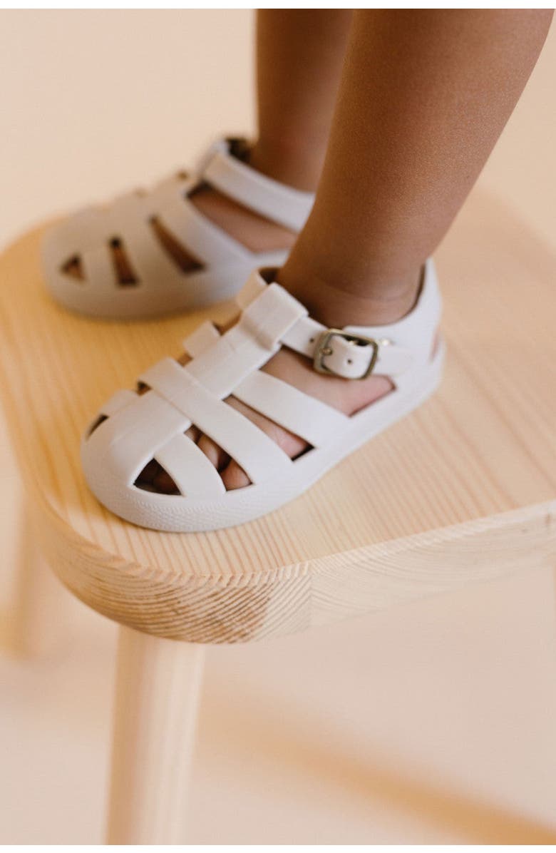 Pehr Kids' Fisherman Sandal, Alternate, color, Stone