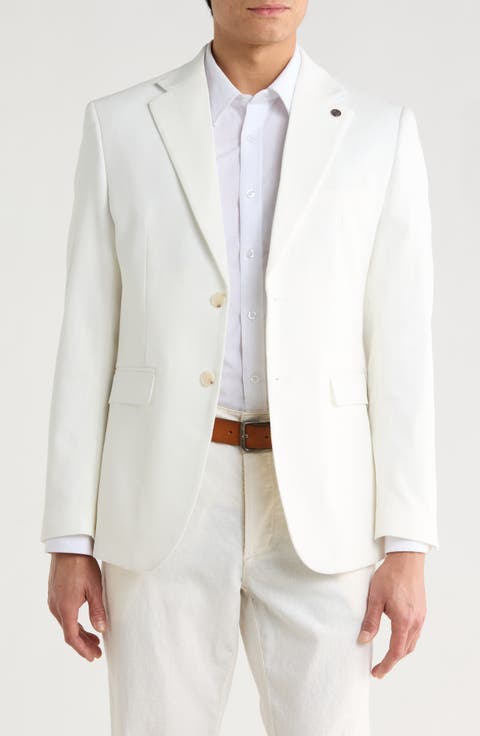 Slim Fit Cotton Blend Sport Coat