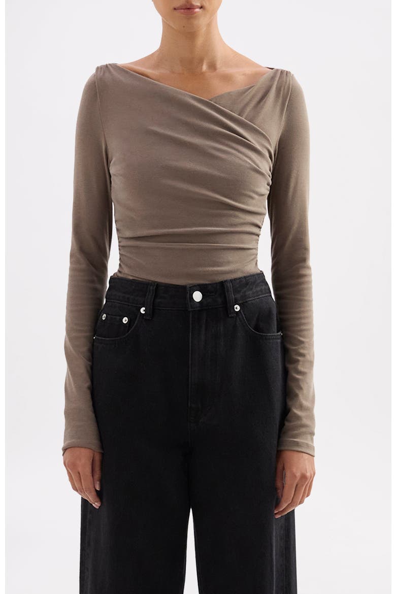 Daniya Top, Main, color, Truffle