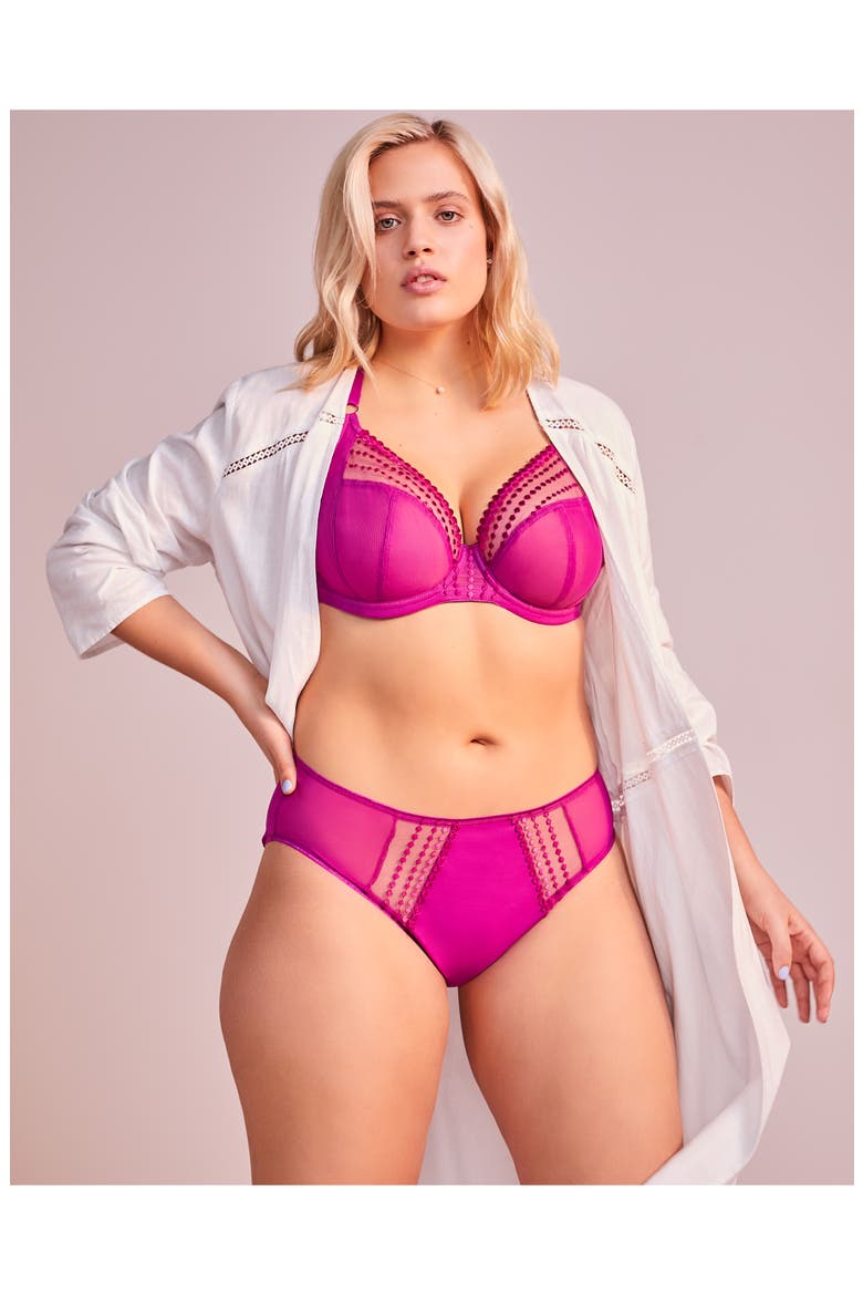 Matilda Full Figure Bikini, Alternate, color, BLACK