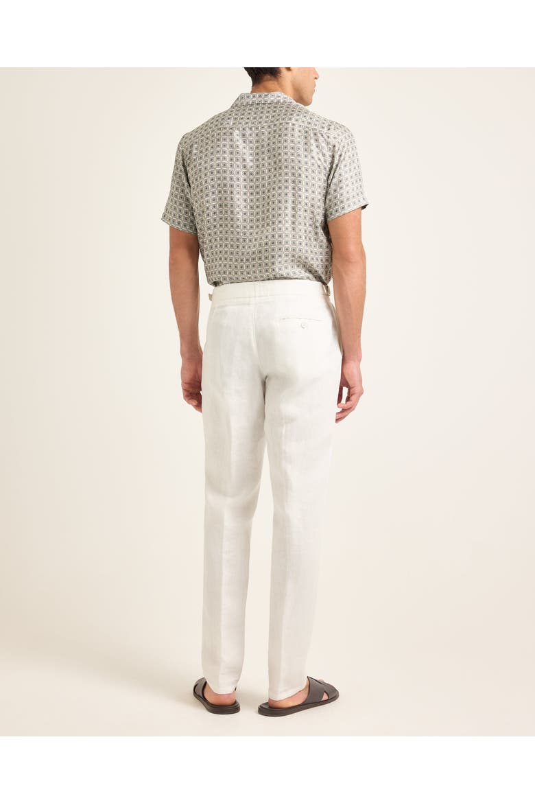Maitan Silk Relaxed-Fit Shirt, Alternate, color, Latte