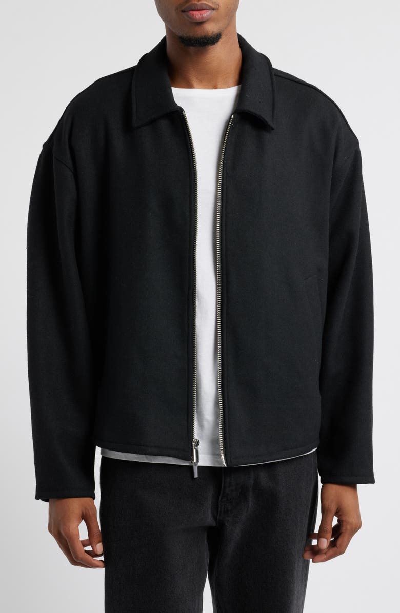 PacSun Felted Zip Jacket, Main, color, 