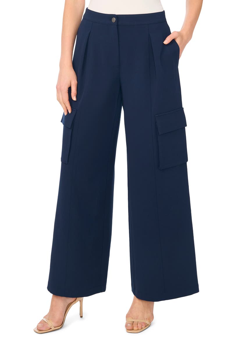 Utility Wide Leg Pants, Alternate, color, CLASSIC NAVY