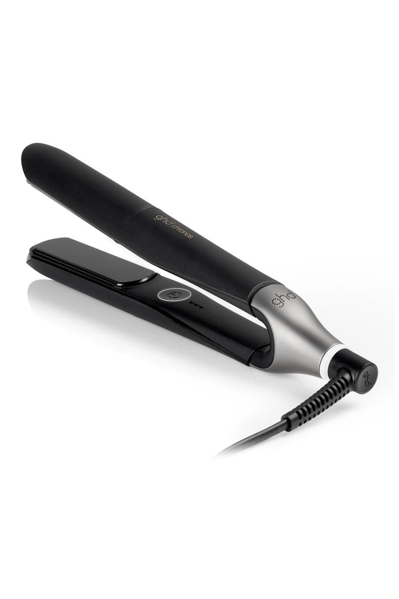 Chronos Styler 1-Inch Flat Iron, Main, color, BLACK