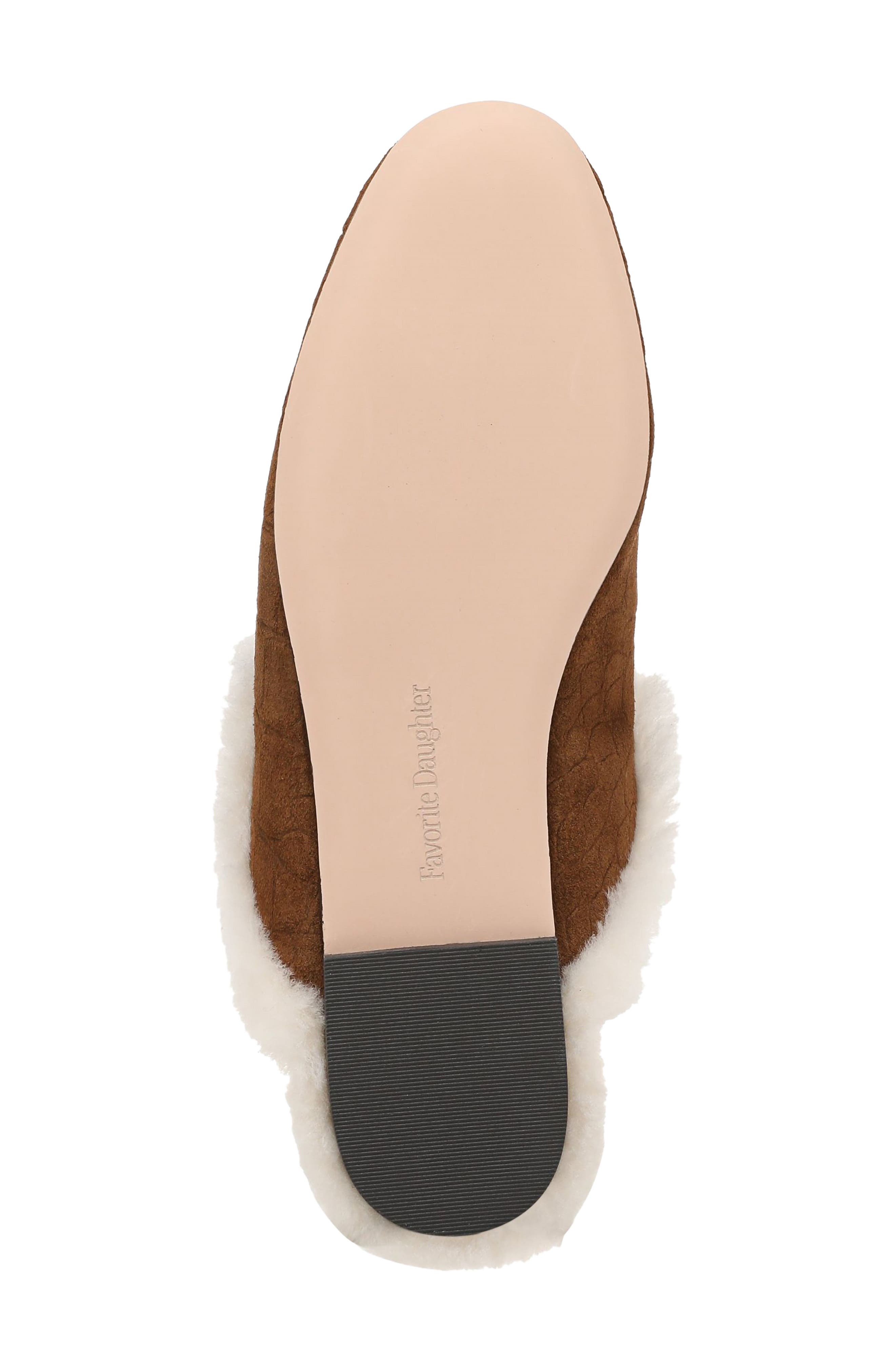 Yvette Wool Mule, Alternate, color, SADDLE/ CREAM