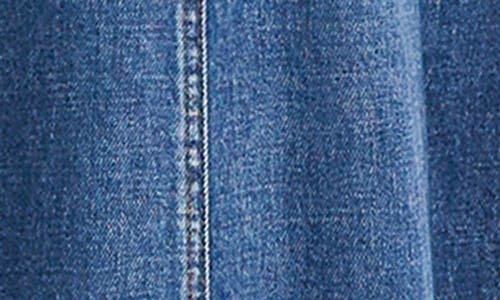WASH LAB DENIM WASH LAB DENIM PANEL FRONT BUTTON DENIM MAXI SKIRT 