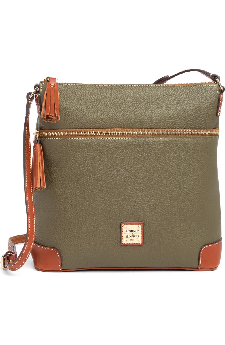 Dooney & Bourke Tassel Crossbody Bag, Main, color,