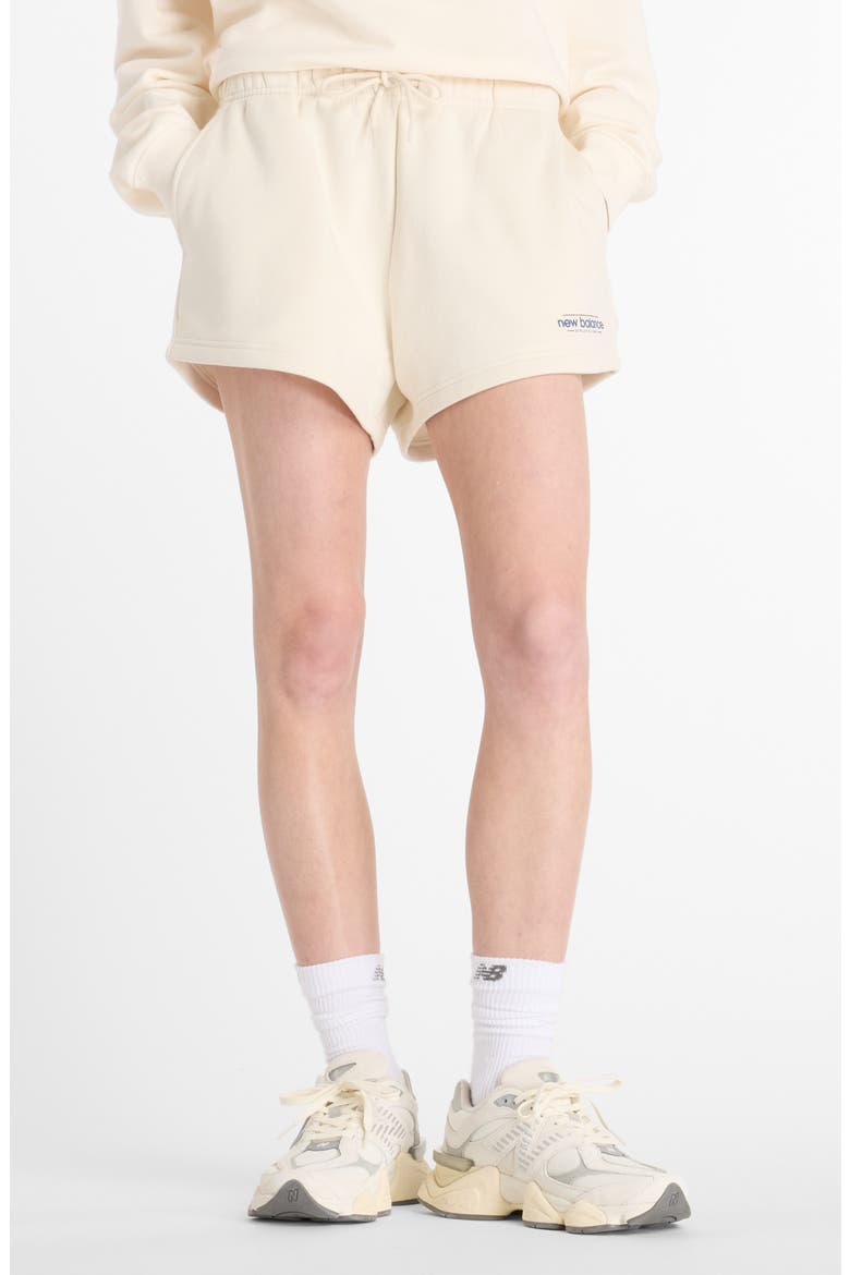 Reimagined Fleece Shorts, Main, color, BEIGE