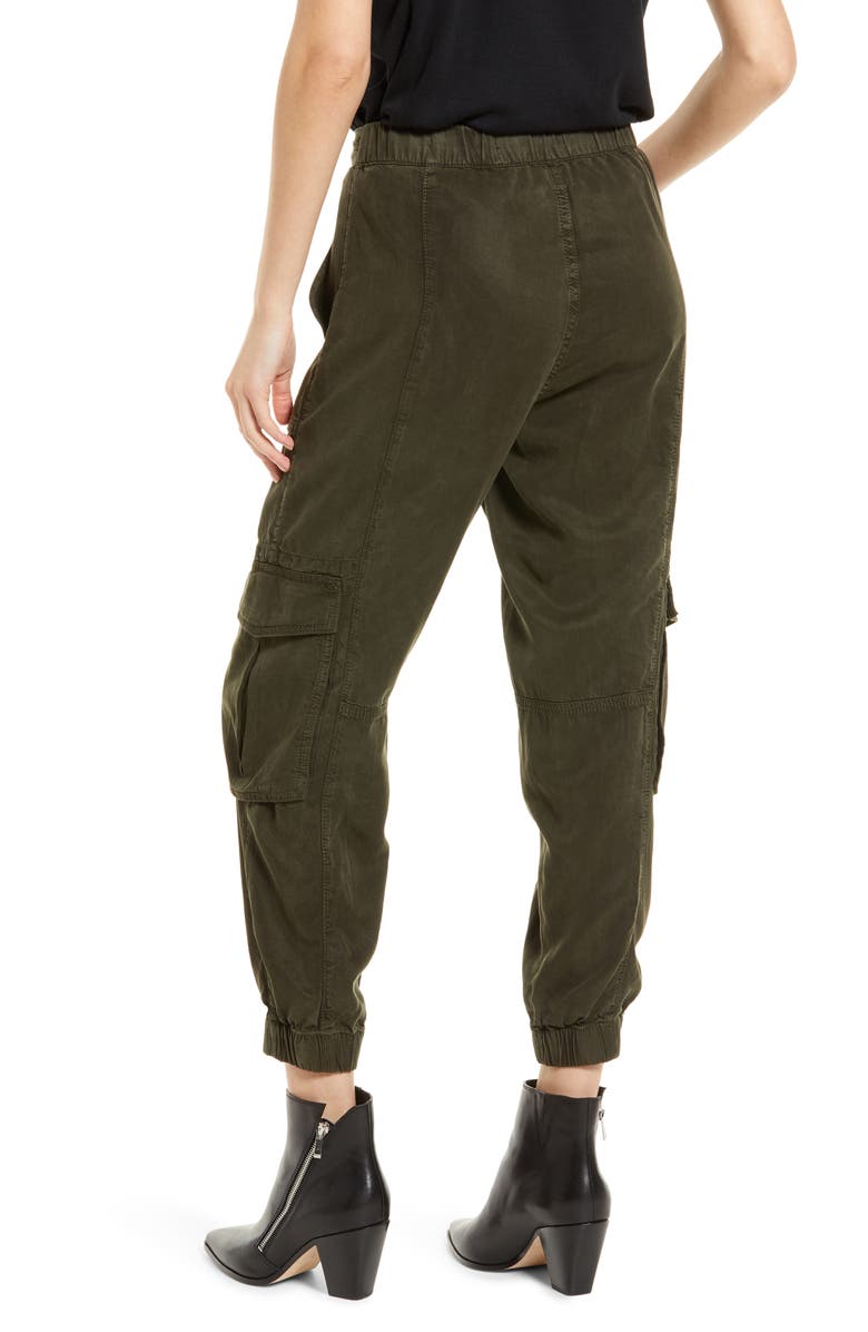 AllSaints Women's Frieda Cargo Joggers, Alternate, color, Khaki Green