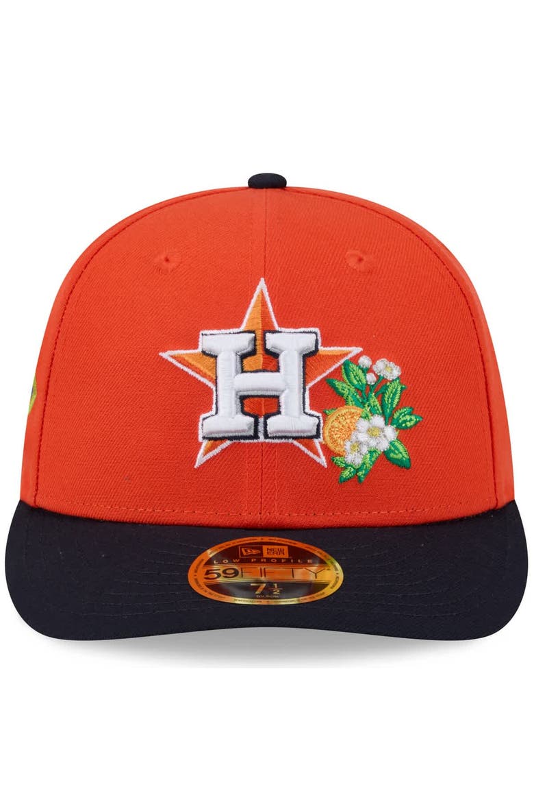 Men's New Era  Orange/Navy Houston Astros 2026 Spring Training Low Profile 59FIFTY Fitted Hat, Alternate, color, Orange