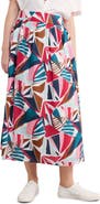 Seasalt Cornwall Mevagissey Organic Cotton Midi Skirt