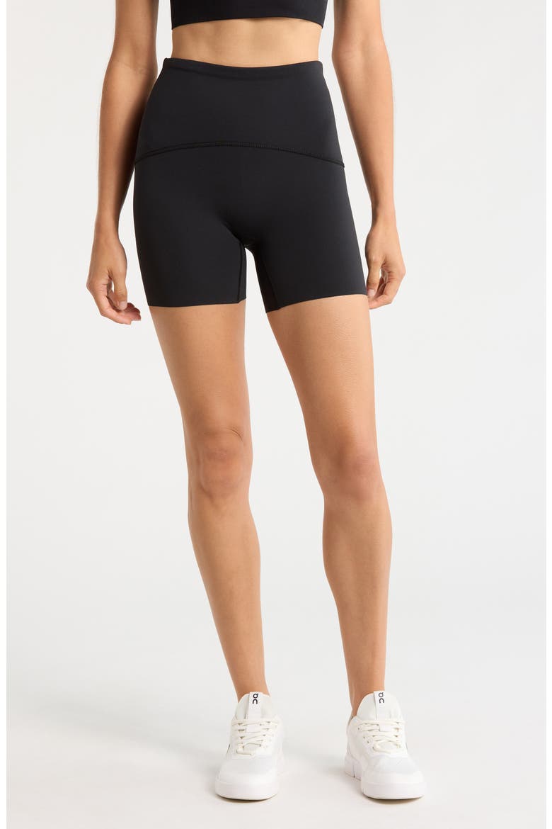 Booty Boost Active 4-Inch Shorts, Main, color, VERY BLACK