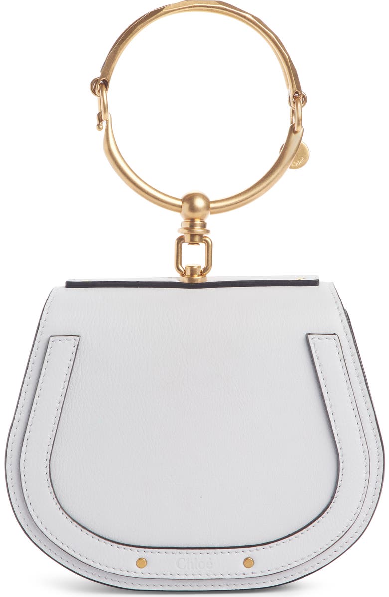 Chloé Small Nile Bracelet Leather Crossbody Bag, Alternate, color,