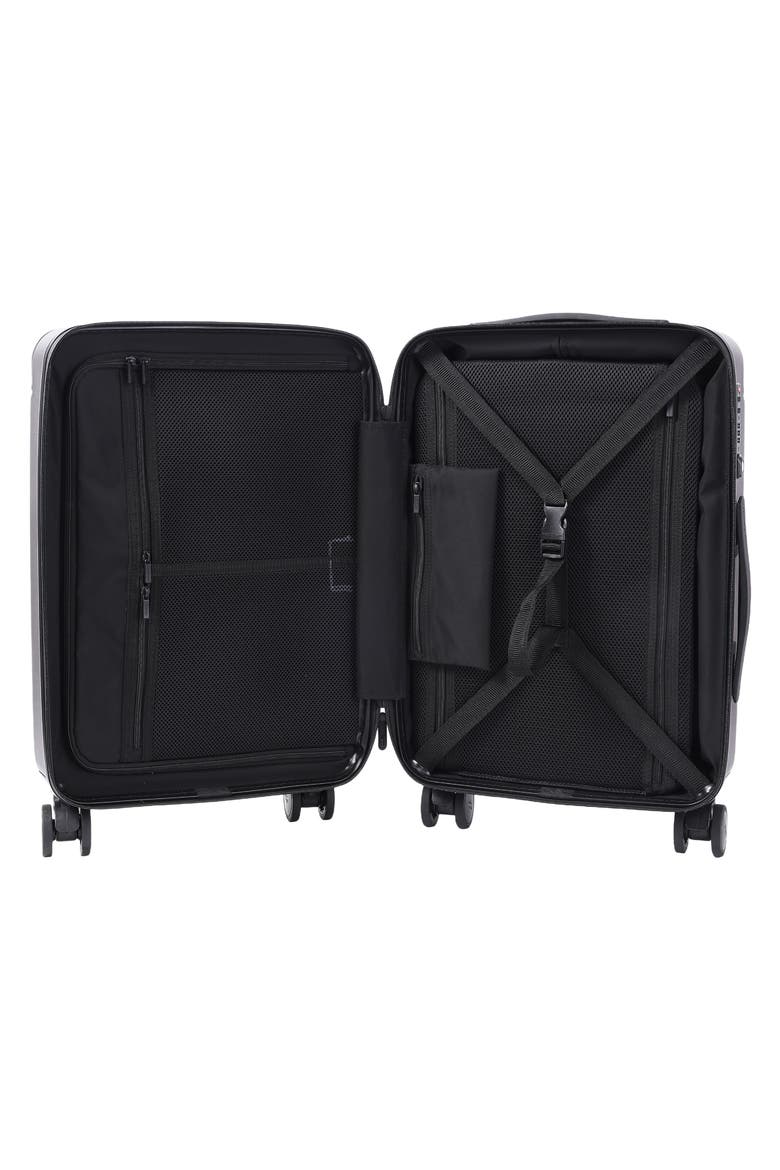 Nostos Matte Spinner Carry-On, Alternate, color, NOCTURNE