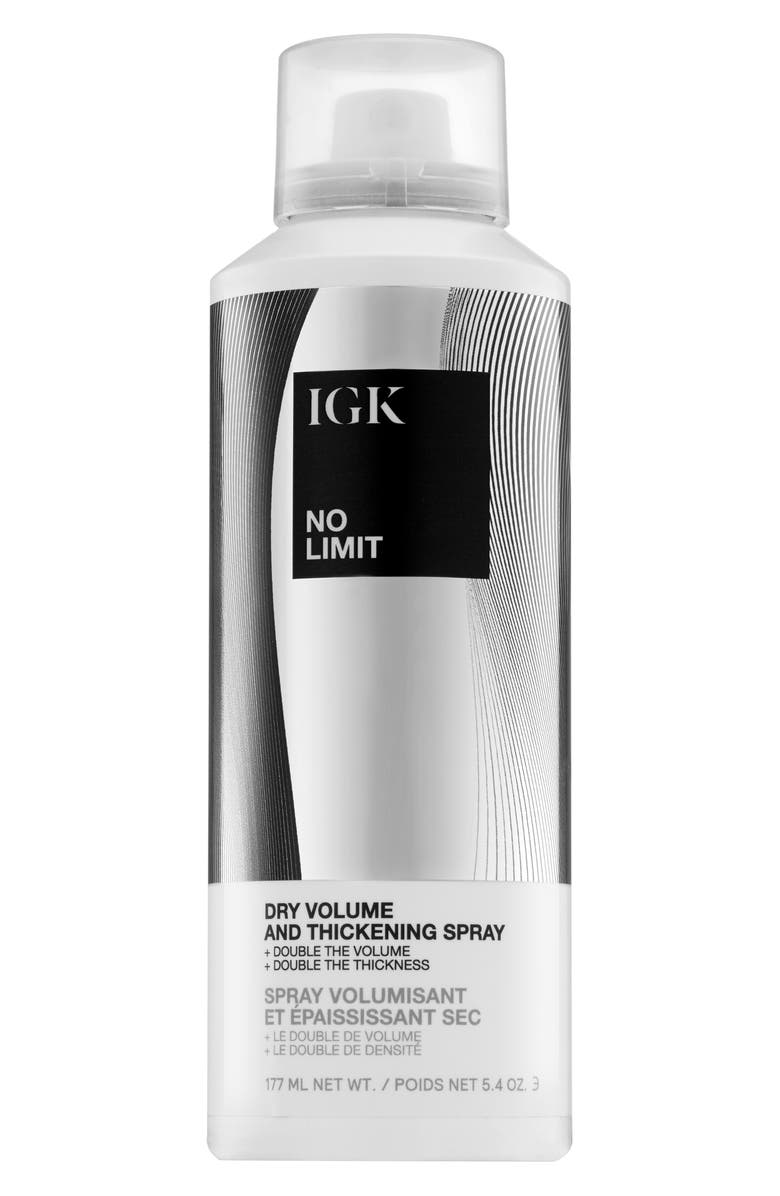 IGK No Limit Volumizing Spray, Main, color, 