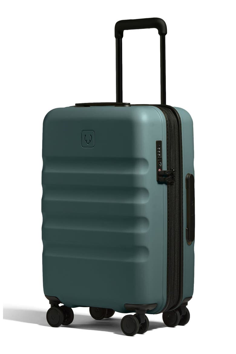 Icon Stripe Expendable Carry-on Luggage, Alternate, color, Glade Blue