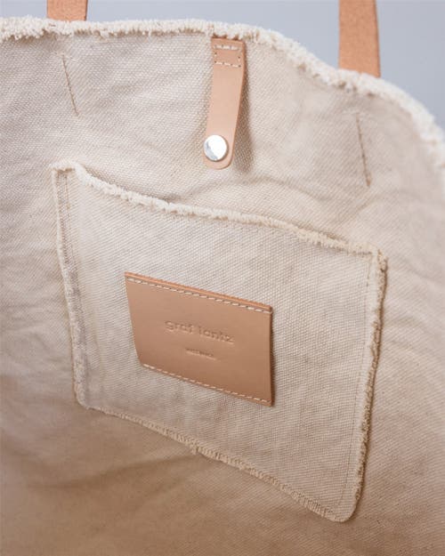 Graf & Lantz Graf Lantz Hana Canvas Tote In White