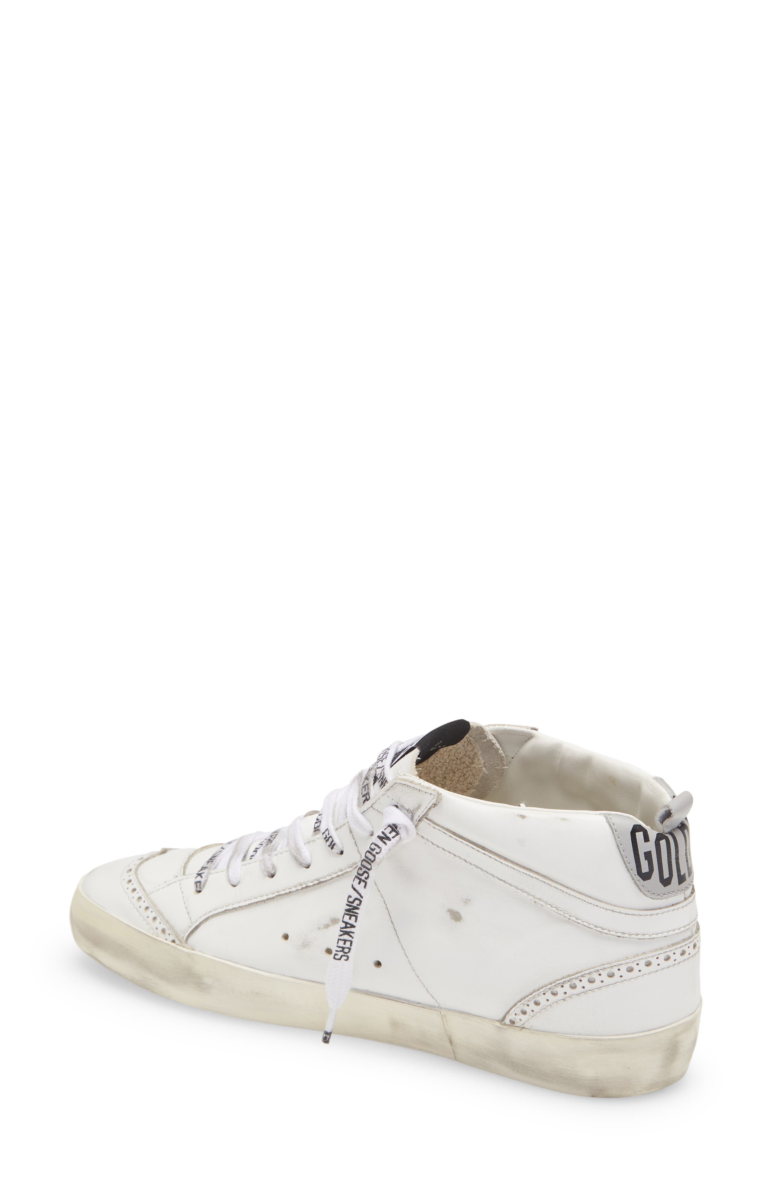 Golden Goose Mid Star Crystal Embellished Sneaker, Alternate, color, 