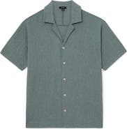 Reiss Knox Textured Camp Shirt