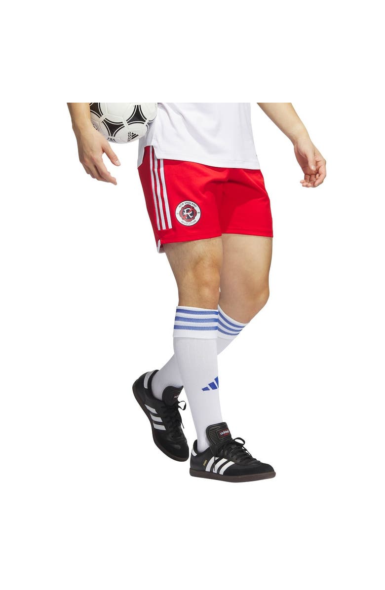 adidas Men's adidas Red New England Revolution 2023 Away AEROREADY Authentic Shorts, Alternate, color, 