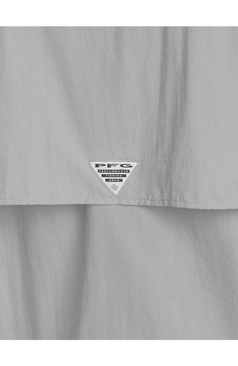 Columbia Big & Tall PFG Bahama II Long-Sleeve Sport Shirt, Alternate, color, Cool Grey