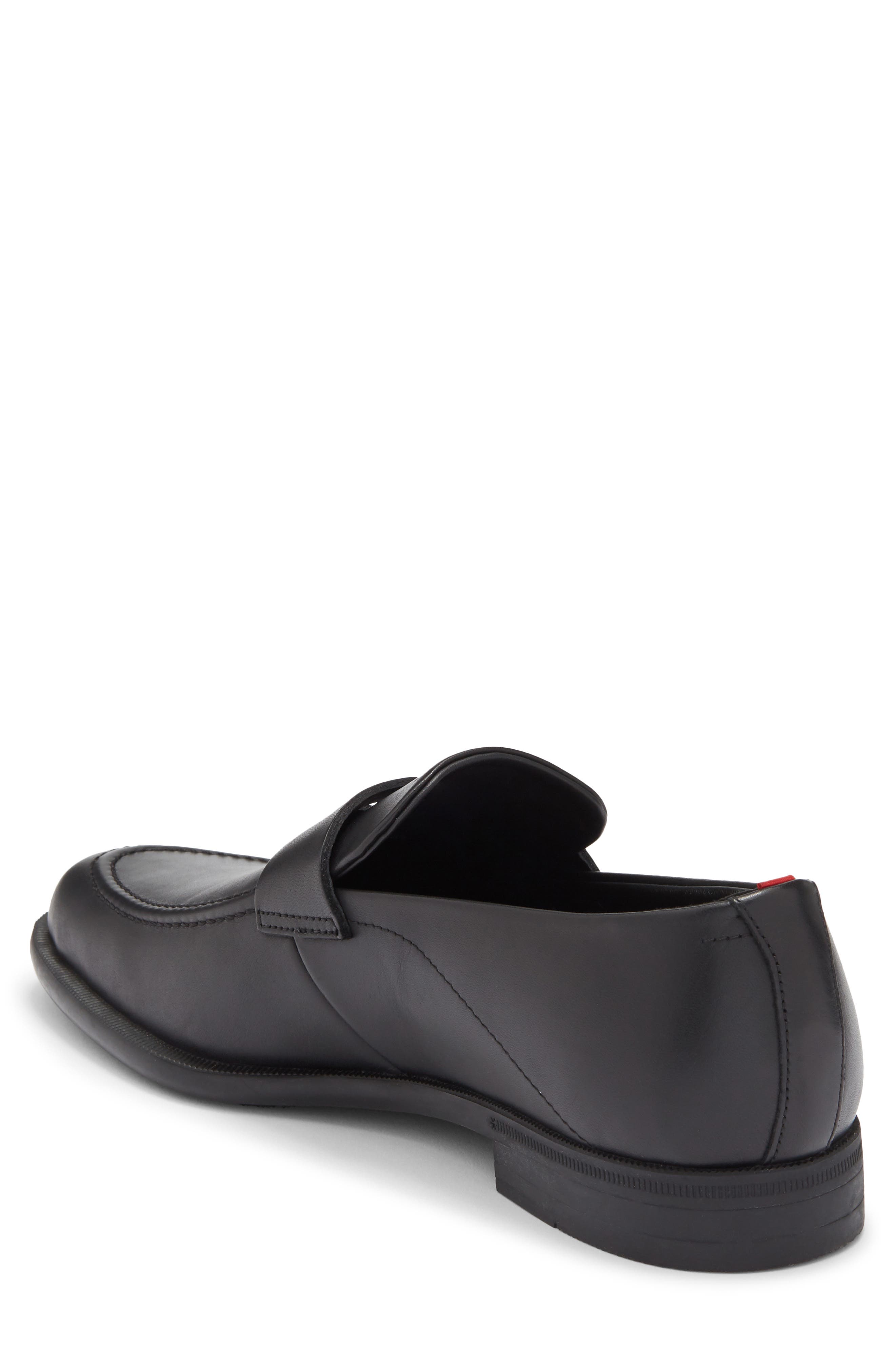BOSS Kyron Penny Loafer, Alternate, color, Black
