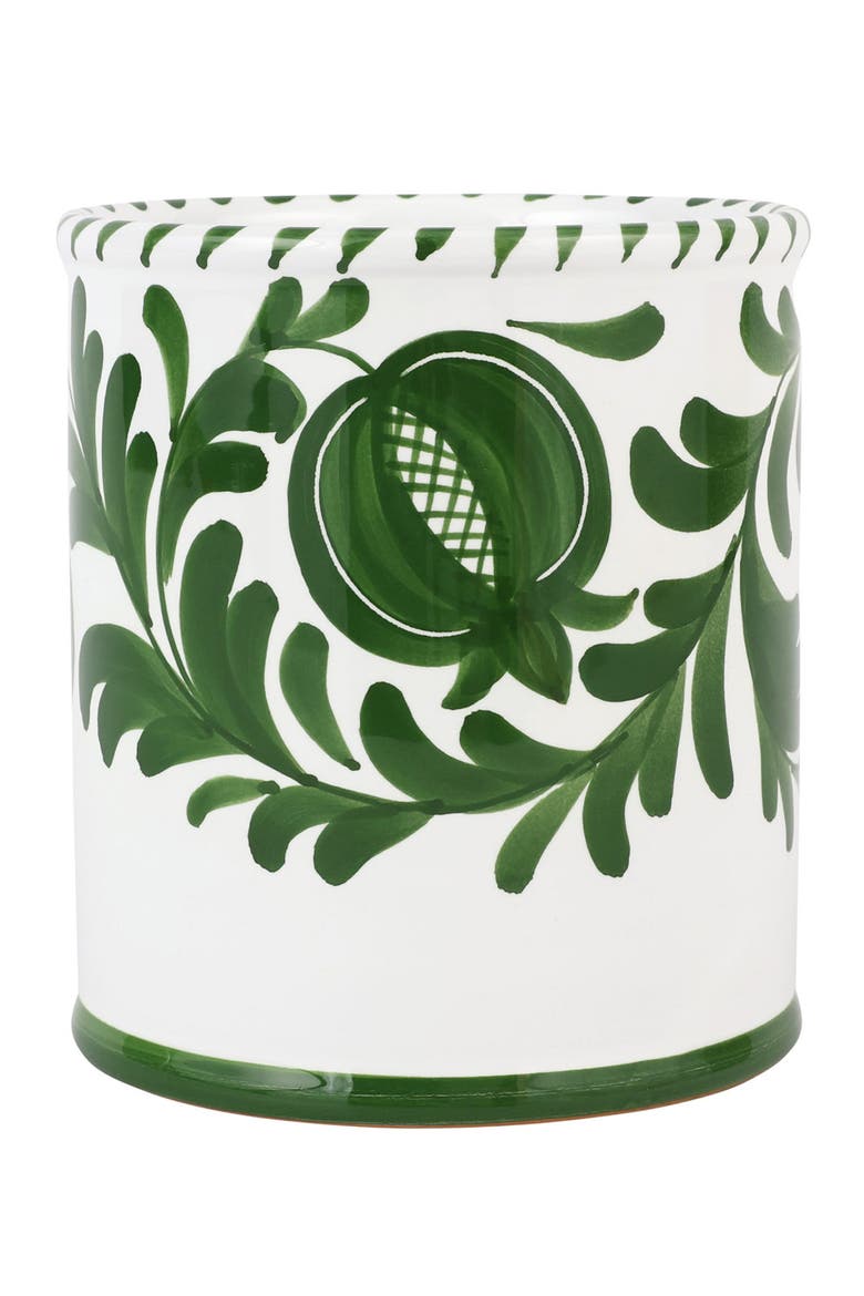 Arezzo Green Utensil Holder, Main, color, GREEN