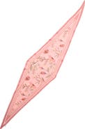NORDSTROM RACK Eyelet Trim Skinny Scarf