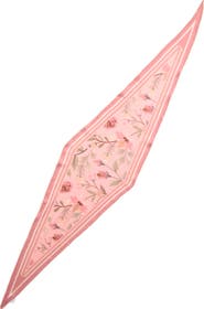 NORDSTROM RACK Eyelet Trim Skinny Scarf