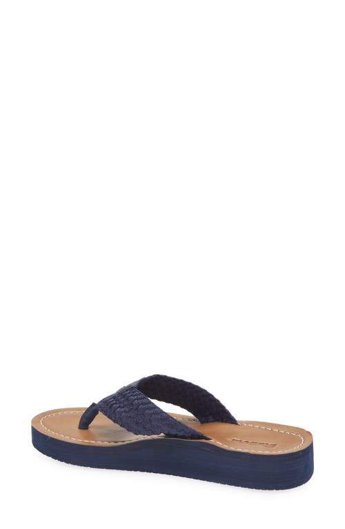 Barbour Kelburn Flip Flop In Navy